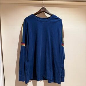 Urban Outfitters Aviator Nation Blue Long Sleeve Shirt